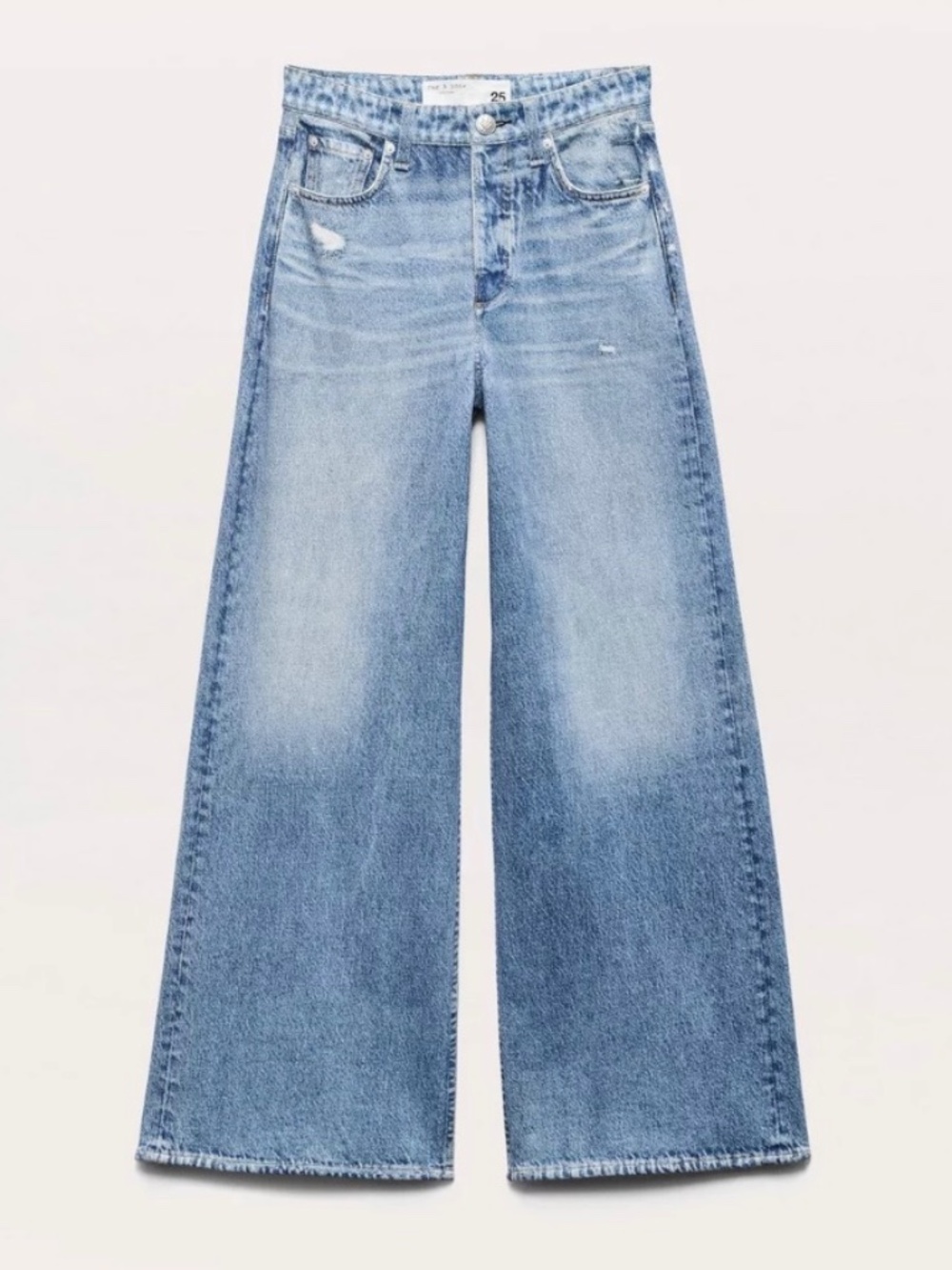 Rag & Bone Miramar Terry Sofie Ankle Length Jeans Pants  Minetta Wash sz 27, NWT